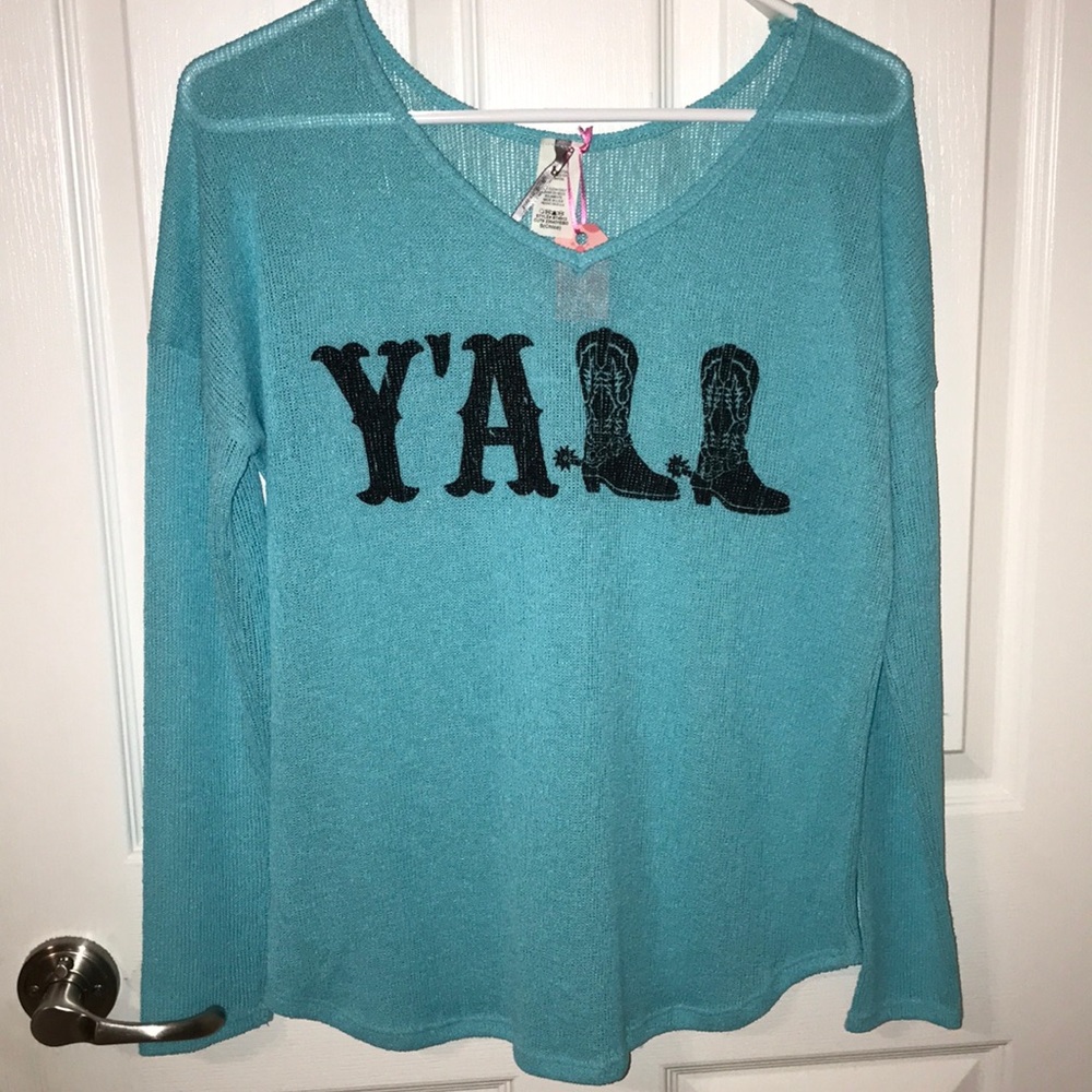 New with Tags Y’all Sweater